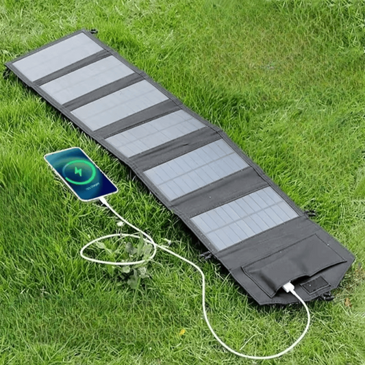 Panel Solar Portátil Plegable de 800W con Cargador USB