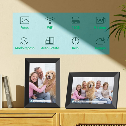 Marco De Fotos Digital Wifi con Pantalla Táctil 
